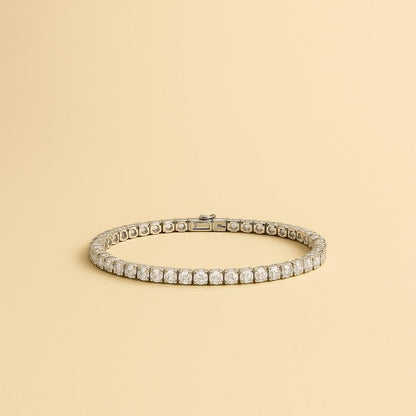 Braccialetto argento 925 Diamanti moissanite